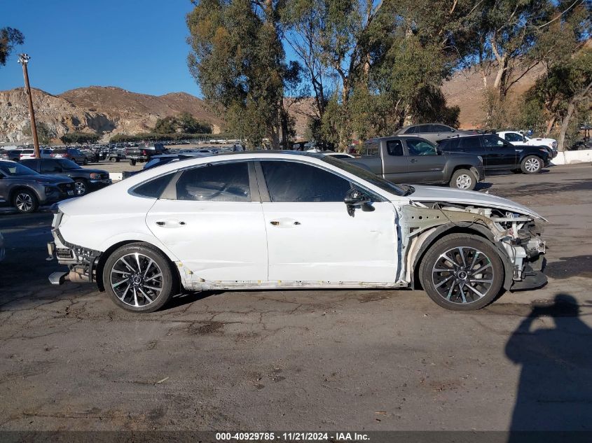 2021 Hyundai Sonata Limited VIN: 5NPEH4J21MH075224 Lot: 40929785