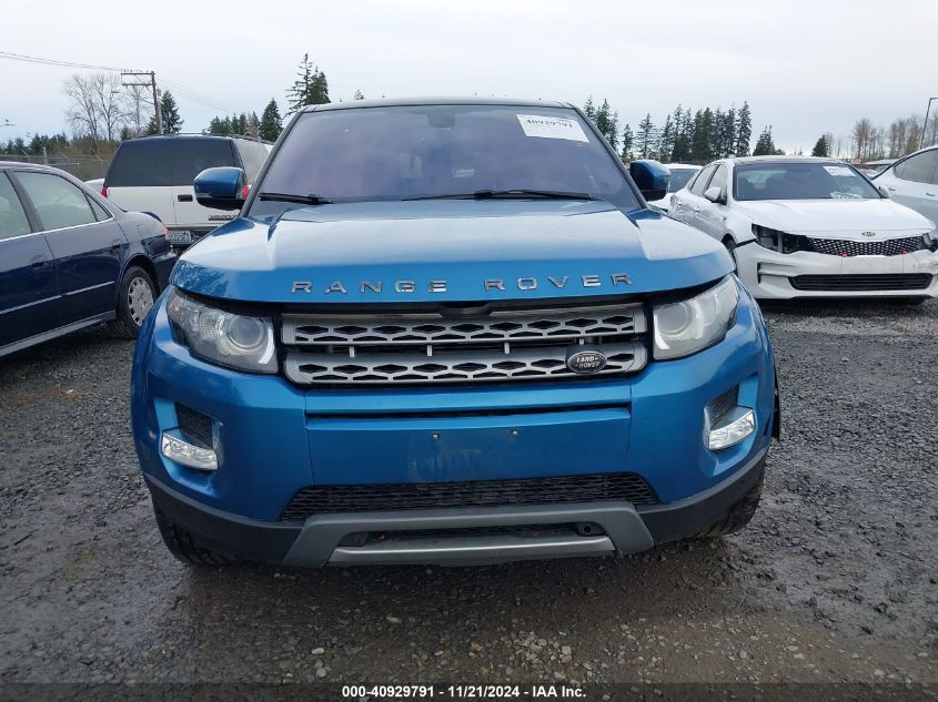 2013 Land Rover Range Rover Evoque Pure VIN: SALVP2BG7DH848514 Lot: 40929791