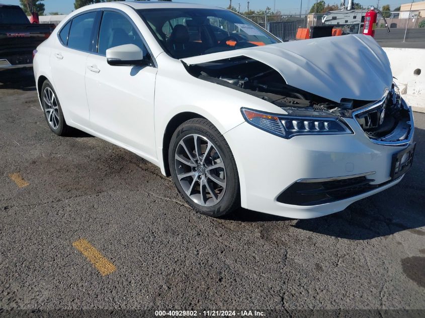 VIN 19UUB2F56FA012569 2015 ACURA TLX no.1