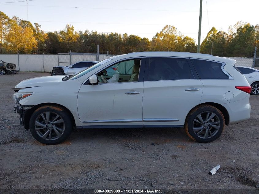 2013 Infiniti Jx35 VIN: 5N1AL0MM4DC309382 Lot: 40929809