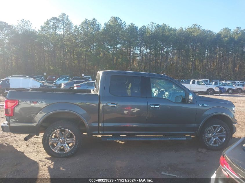 2019 Ford F-150 Lariat VIN: 1FTEW1E59KKE56049 Lot: 40929829