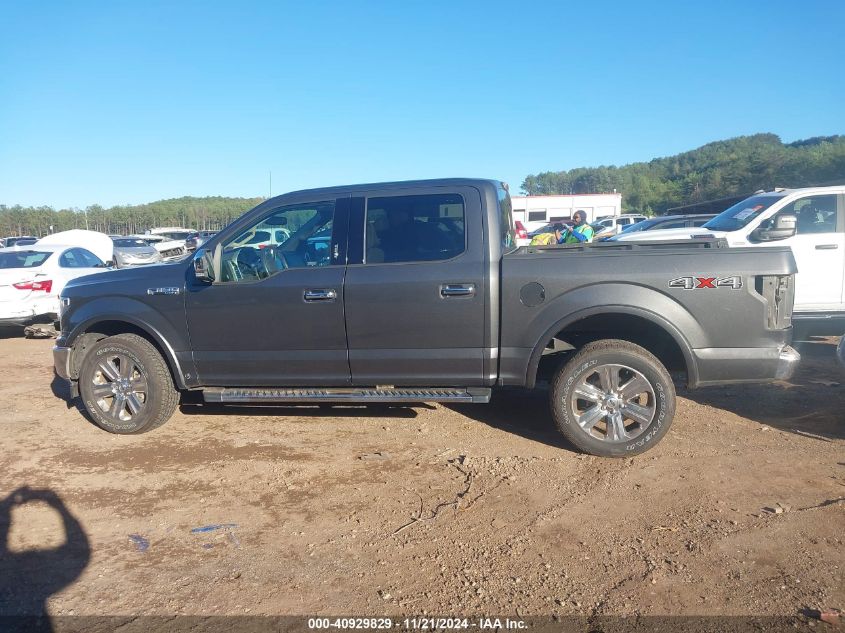 2019 Ford F-150 Lariat VIN: 1FTEW1E59KKE56049 Lot: 40929829