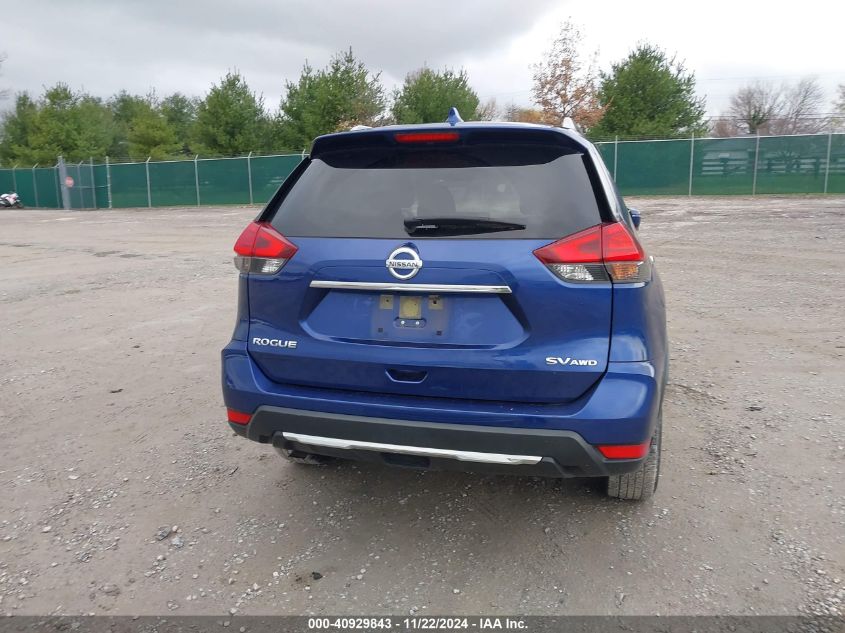 2017 Nissan Rogue Sv VIN: JN8AT2MV2HW028053 Lot: 40929843