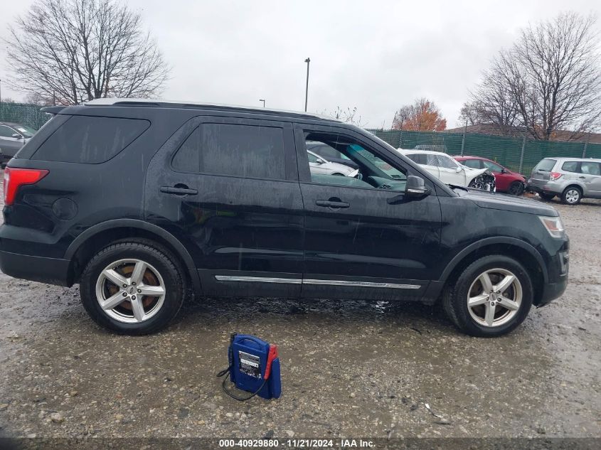 2016 Ford Explorer Xlt VIN: 1FM5K8D86GGA59727 Lot: 40929880