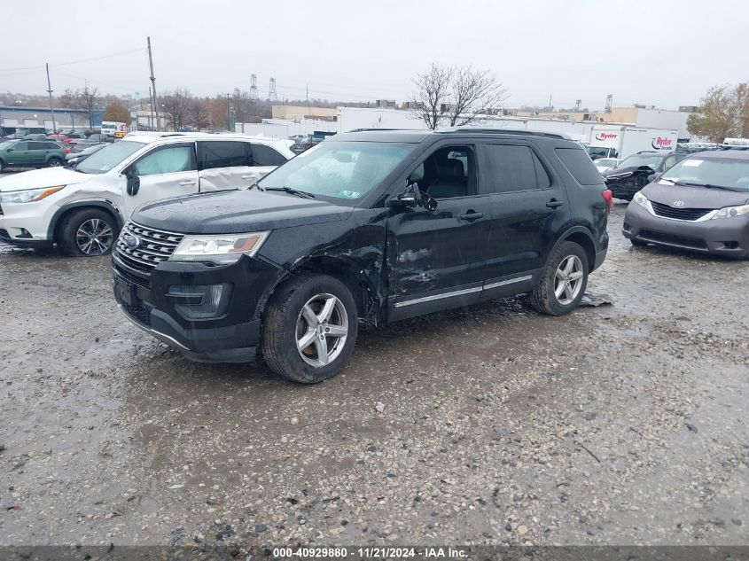 VIN 1FM5K8D86GGA59727 2016 FORD EXPLORER no.2