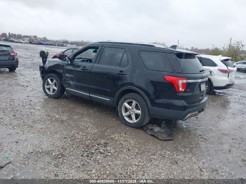 VIN 1FM5K8D86GGA59727 2016 FORD EXPLORER no.3