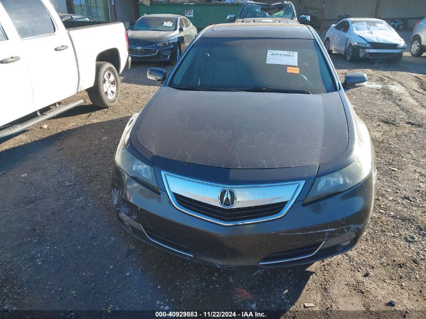 2012 Acura Tl 3.5 VIN: 19UUA8F23CA033676 Lot: 40929883