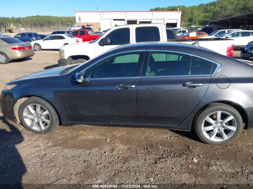 2012 Acura Tl 3.5 VIN: 19UUA8F23CA033676 Lot: 40929883