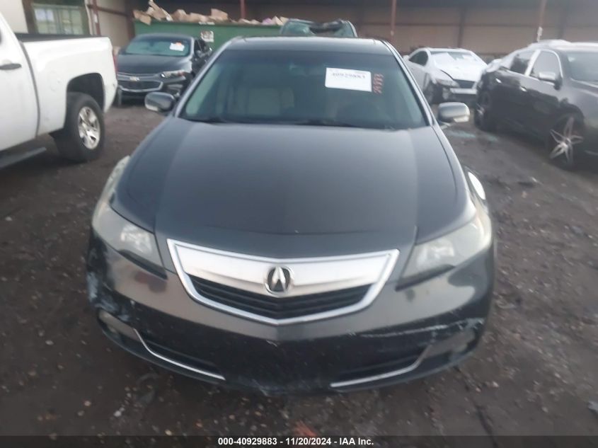 2012 Acura Tl 3.5 VIN: 19UUA8F23CA033676 Lot: 40929883