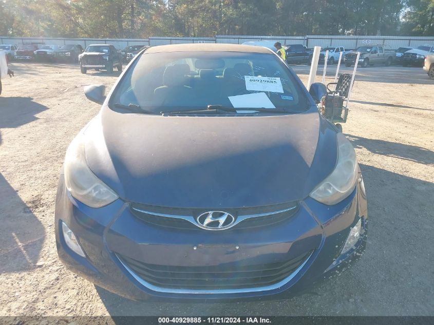 2013 Hyundai Elantra Gls VIN: KMHDH4AE1DU599948 Lot: 40929885