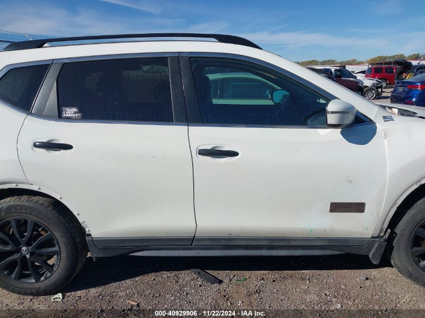 2017 Nissan Rogue Sv VIN: 5N1AT2MT4HC771837 Lot: 40929906