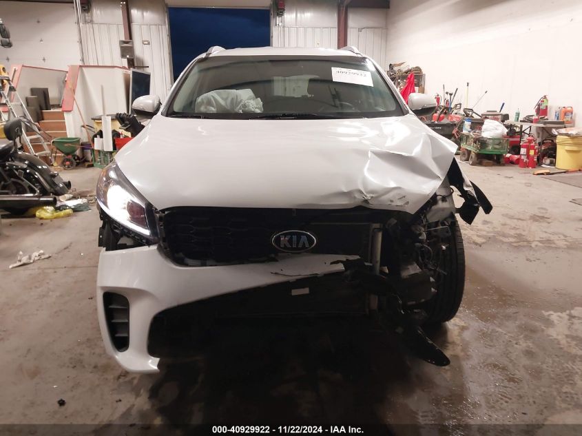 2019 Kia Sorento 2.4L Lx VIN: 5XYPGDA3XKG590036 Lot: 40929922