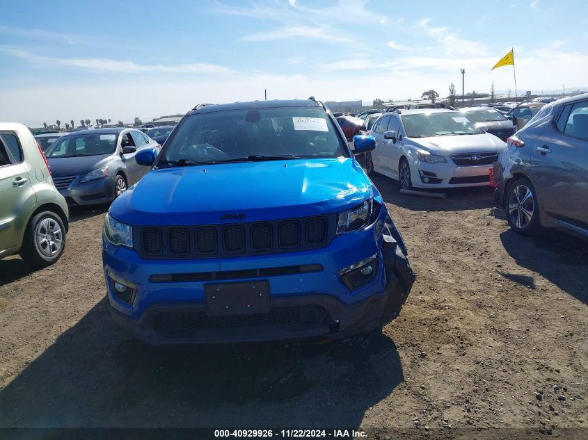 2020 Jeep Compass Altitude Fwd VIN: 3C4NJCBB9LT159030 Lot: 40929926