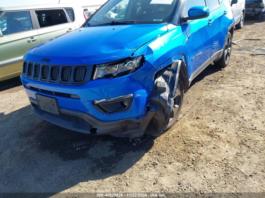 2020 Jeep Compass Altitude Fwd VIN: 3C4NJCBB9LT159030 Lot: 40929926