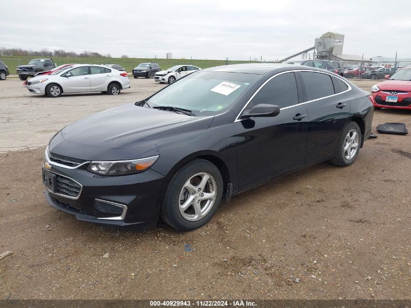 2018 Chevrolet Malibu 1Ls VIN: 1G1ZB5ST0JF166239 Lot: 40929943