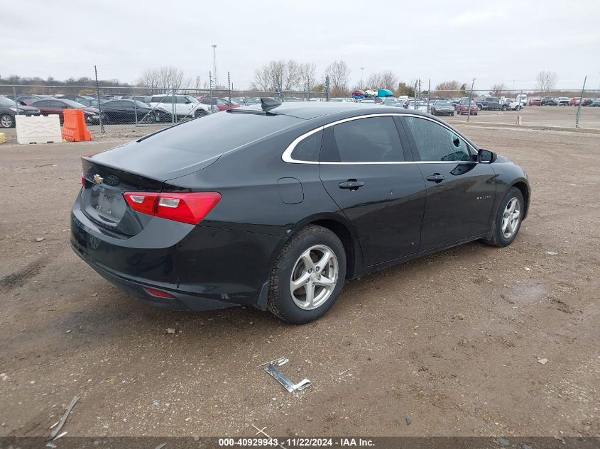 2018 Chevrolet Malibu 1Ls VIN: 1G1ZB5ST0JF166239 Lot: 40929943