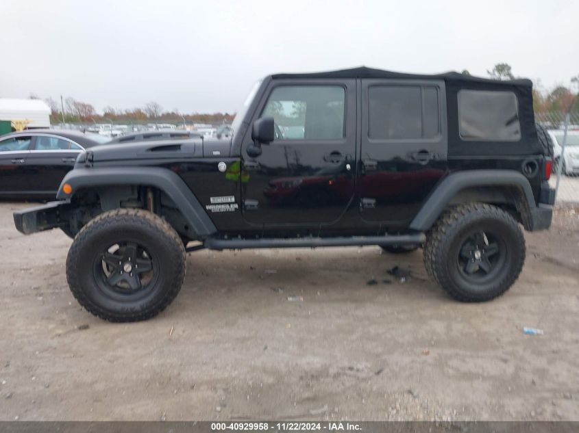 2015 Jeep Wrangler Unlimited Sport VIN: 1C4BJWDGXFL712264 Lot: 40929958