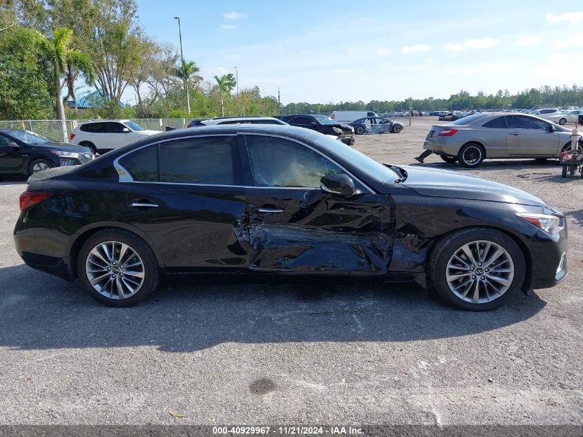 2020 Infiniti Q50 Luxe VIN: JN1EV7APXLM201528 Lot: 40929967