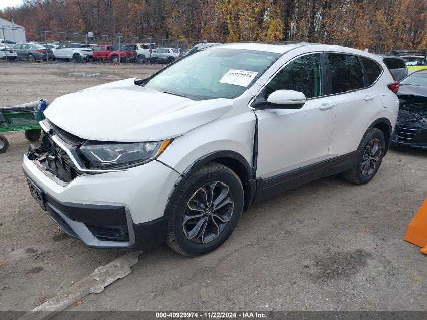 2020 Honda Cr-V Awd Ex-L VIN: 5J6RW2H81LA019015 Lot: 40929974