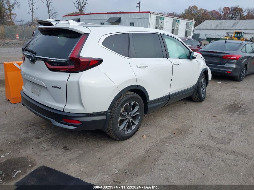 2020 Honda Cr-V Awd Ex-L VIN: 5J6RW2H81LA019015 Lot: 40929974