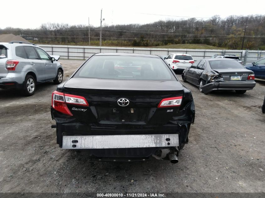 2013 Toyota Camry Se VIN: 4T1BF1FK7DU655708 Lot: 40930010