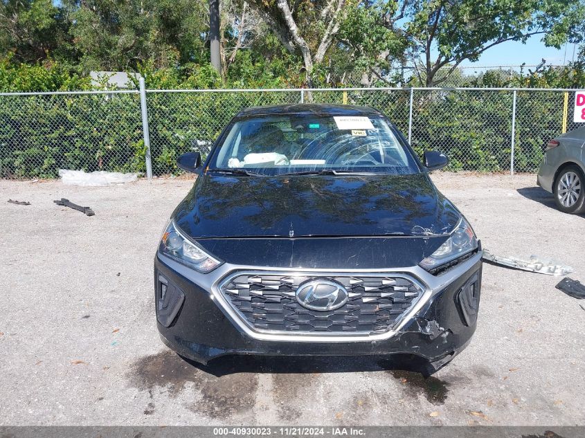 2020 Hyundai Ioniq Hybrid Blue VIN: KMHC65LC7LU229427 Lot: 40930023