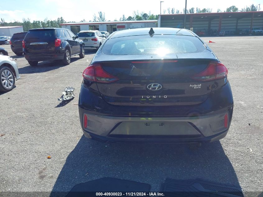 2020 Hyundai Ioniq Hybrid Blue VIN: KMHC65LC7LU229427 Lot: 40930023