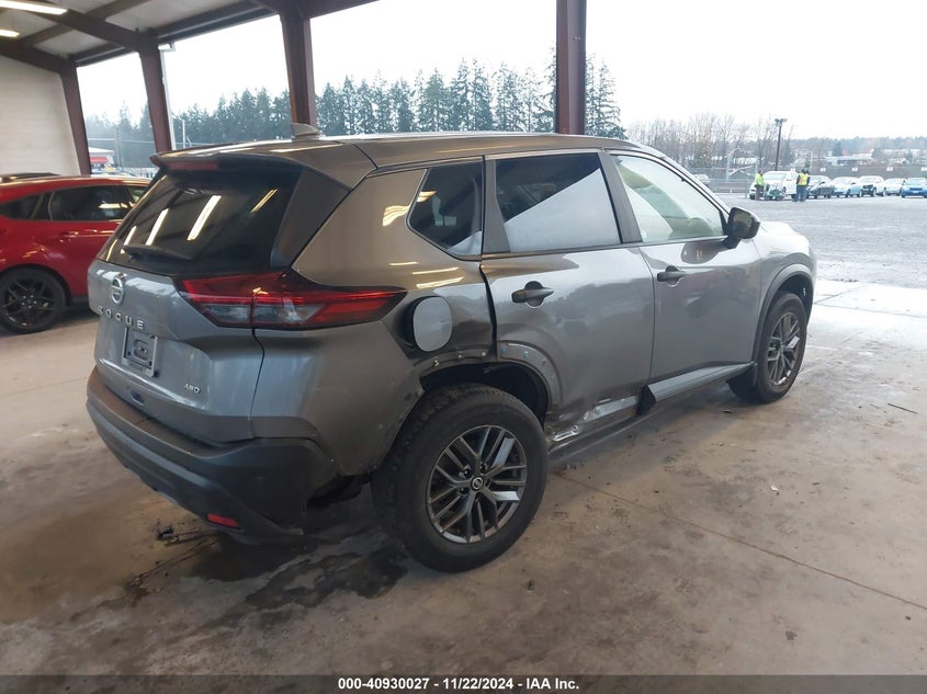 VIN JN8AT3AB0MW205645 2021 NISSAN ROGUE S INTELLIGENT AWD