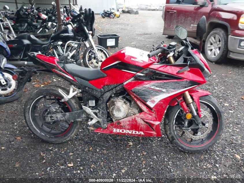 2023 Honda Cbr500 Ra VIN: MLHPC625XP5400644 Lot: 40930028