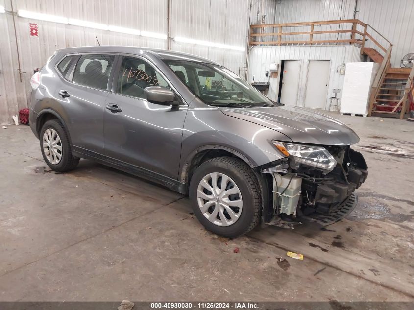 VIN KNMAT2MV0GP676964 2016 Nissan Rogue, S/Sl/Sv no.1