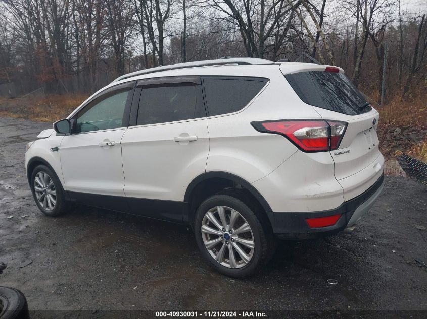 2017 Ford Escape Titanium VIN: 1FMCU9J94HUB72003 Lot: 40930031