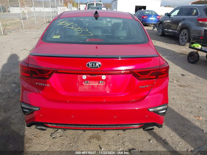 2021 Kia Forte Gt VIN: 3KPF44AC0ME391825 Lot: 40930037