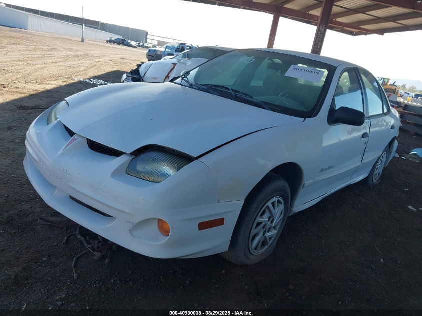 2001 Pontiac Sunfire Se VIN: 1G2JB524217419072 Lot: 40930038