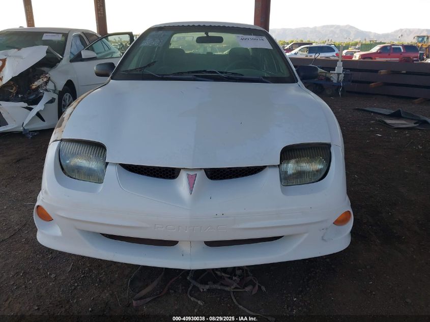 2001 Pontiac Sunfire Se VIN: 1G2JB524217419072 Lot: 40930038
