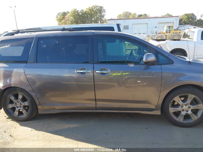 2013 Toyota Sienna Se 8 Passenger VIN: 5TDXK3DC3DS339305 Lot: 40930050