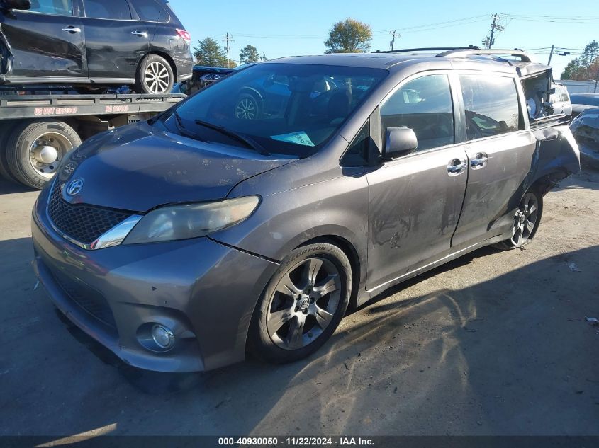 2013 Toyota Sienna Se 8 Passenger VIN: 5TDXK3DC3DS339305 Lot: 40930050