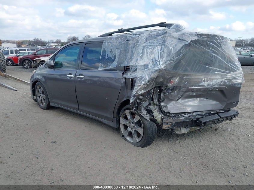 Vin: 5tdxk3dc3ds339305, lot: 41419772, toyota sienna se 8 passenger 20133