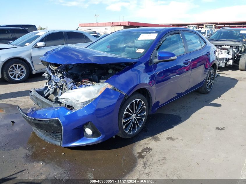 2015 Toyota Corolla S Plus VIN: 2T1BURHE9FC444493 Lot: 40930051