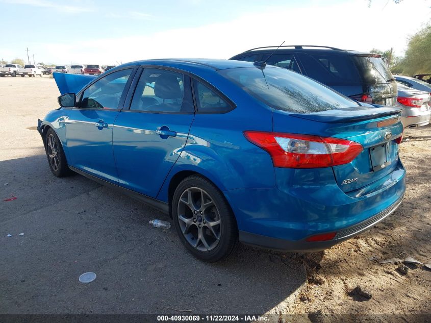 VIN 1FADP3F21DL303497 2013 Ford Focus, SE no.3