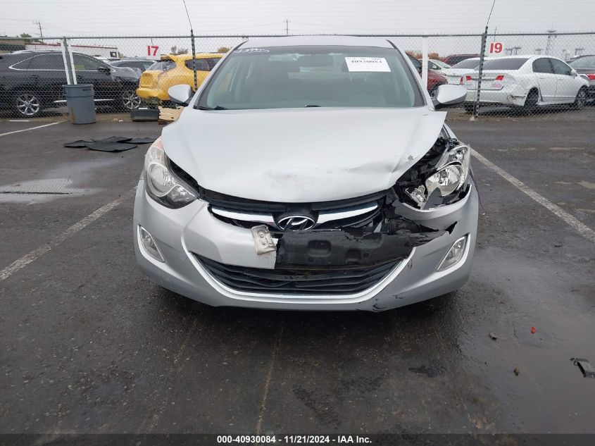 2013 Hyundai Elantra Gls VIN: KMHDH4AE9DU985968 Lot: 40930084