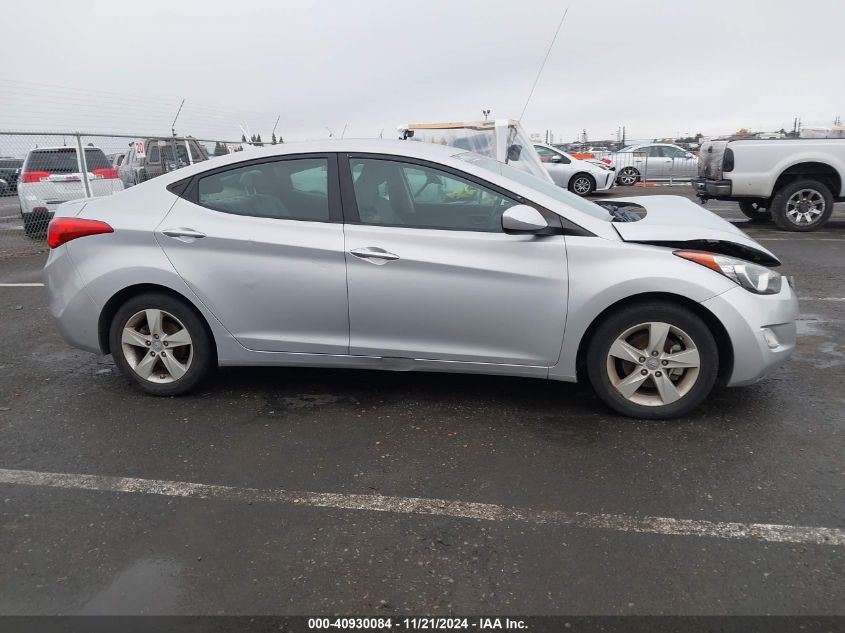 2013 Hyundai Elantra Gls VIN: KMHDH4AE9DU985968 Lot: 40930084