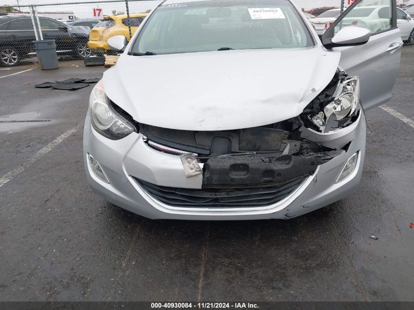 2013 Hyundai Elantra Gls VIN: KMHDH4AE9DU985968 Lot: 40930084