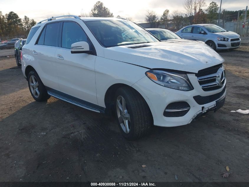 2016 Mercedes-Benz Gle 350 4Matic VIN: 4JGDA5HB6GA732862 Lot: 40930088