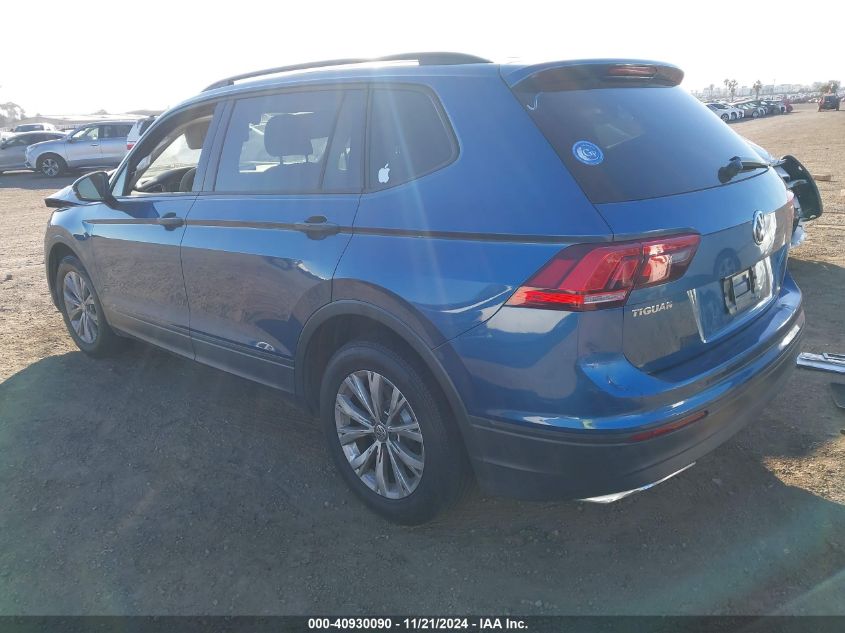 VIN 3VV0B7AXXJM053268 2018 Volkswagen Tiguan, 2.0T S no.3