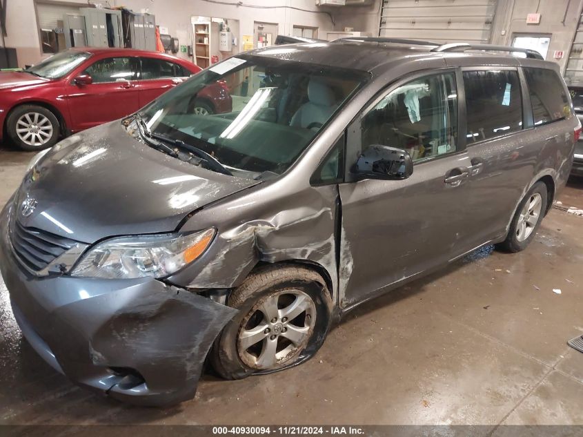 2017 Toyota Sienna Le 8 Passenger VIN: 5TDKZ3DC4HS771963 Lot: 40930094