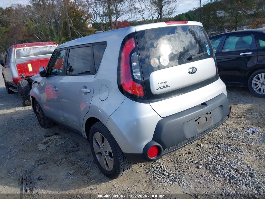 2015 Kia Soul VIN: KNDJN2A29F7809918 Lot: 40930104