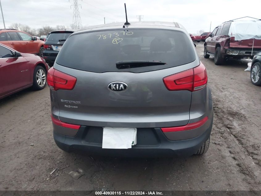 2015 Kia Sportage Lx VIN: KNDPB3AC5F7787370 Lot: 40930115