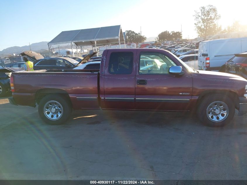 1999 Chevrolet Silverado 1500 Ls VIN: 2GCEC19T5X1154881 Lot: 40930117