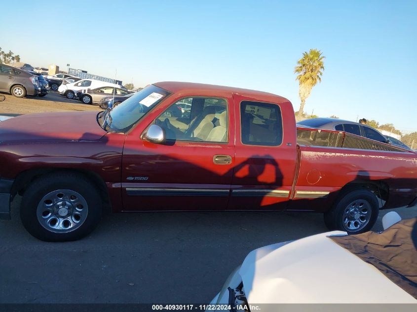 1999 Chevrolet Silverado 1500 Ls VIN: 2GCEC19T5X1154881 Lot: 40930117