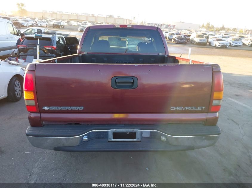 1999 Chevrolet Silverado 1500 Ls VIN: 2GCEC19T5X1154881 Lot: 40930117